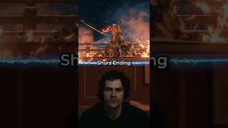 Dragon&#39;s Homecoming Ending vs Shura Ending - Sekiro Transition #shorts #sekiro #edit #transition