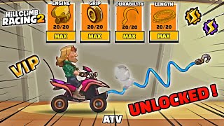 🚨 NEW VEHICLE ATV IS HERE! 🛞🔥 ATV HOOK ABILITY | Hill Climb Racing 2 🚙🪝