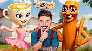 СБЕГАЮ ОТ ТУНГ ТУНГ ТУНГ САУРА В SCHOOLBOY RUNAWAY В МАЙНКРАФТ!