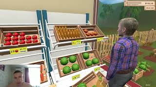 Я СТАЛ ФЕРМЕРОМ ! ПОКУПАЮ КОРОВУ! ПЕРВЫЕ КРУПНЫЕ ДЕНЬГИ! (Farming Supermarket Simulator #2)
