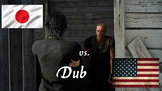 FINAL FANTASY XV : Japanese vs English Dub (Master Version) EXTENDED
