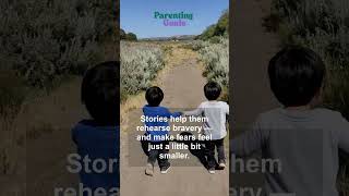 Custom Stories = Calmer Evenings #shorts #parenting #gentleparenting #readwithme #aiforkids