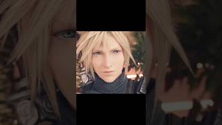 Cloud smiling after praised by Dio #ff7 #cloud #ff7rebirth #ff7r #japanesedub #finalfantasy