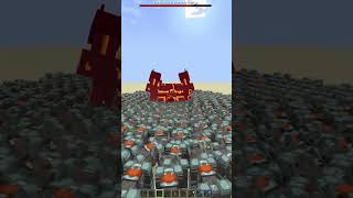 Netherite Monstrosity Vs 500x Ravager