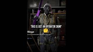 This Cold War Operator Skin Was Added As A Tribute To The Real Life SAS Heroes Of OP Nimrod #shorts