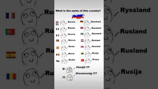 RUSSIA IN DIFFERENT LANGUAGES