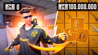 С 0 до 100 МИЛЛИОНОВ!!🔥СОЛО vs ОТРЯДЫ🥵САМЫЕ СЛОЖНЫЕ КАТКИ в METRO ROYALE | PUBG MOBILE❤️‍🩹