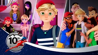 ЛЕДИ БАГ И СУПЕР-КОТ | 🔝 ДРУЖБА  🐞 | 10 лучших моментов | 10-летний юбилей 💫