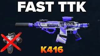 HIP FIRE + LONG RANGE (SKYNET) K416 Build in Delta Force Mobile Operations 