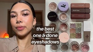 the best one &amp; done eyeshadows | swatches + reviews
