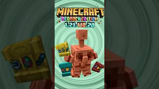 Майнкрафт 1.21.9 НОВЫЕ ПОЛКИ И МЕДНЫЕ СТАТУЭТКИ #minecraft #shorts