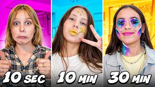 10 Секунд vs 10 Минут vs 30 Минут Челленлж
