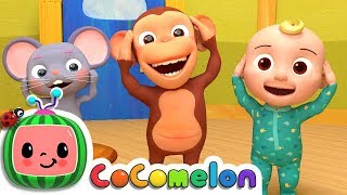 Head Shoulders Knees &amp; Toes | @CoComelon Nursery Rhymes &amp; Kids Songs