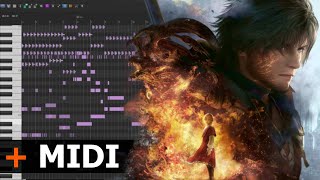 Final Fantasy XVI OST - Awakening Trailer Music (reaper daw)