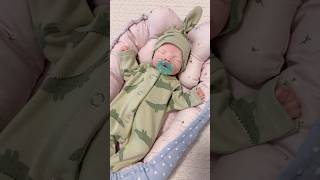Силиконовый крокодильчик Оливия #baby #siliconebaby #reborn
