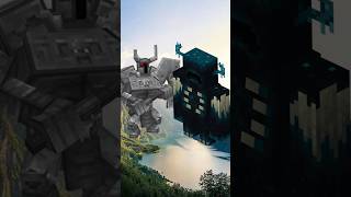 Ferrous wroughtnaut vs Minecraft Mobs 😈#minecraft #minecraftshorts #herobrinevswarden #shorts #viral