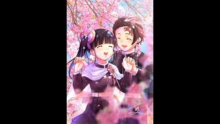 Tanjiro and Kanao singing Shape of You [Edit]