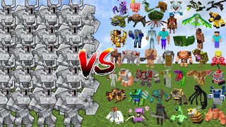 FERROUS WROUGHTNAUT ARMY vs BOSS MOBS