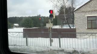 Станция Крыжовка, Минское городские линии, объявление на белорусском языке в вагоне поезда