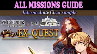 WOTV FFBE FF Tactics Ex Quest: All Missions Guide (#14)