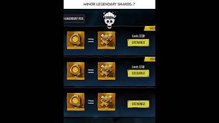 Minor Legendary Shards in CODM..?💀