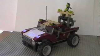 Lego 2005 DINO ATTACK Firehammer vs Mutant Lizards