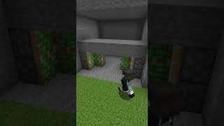Как построить  секретный вход в базу ??  Minecraft #shorts