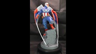 Epic 3D Painted Captain America | Brave New World Tribute!