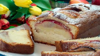 Наивкуснейший яблочный кекс к чаю. Простой и быстрый рецепт вкусного кекса