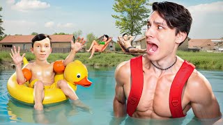 СКУЛБОЙ НАУЧИЛСЯ ПЛАВАТЬ!😱 КУДА ПРОПАЛА КОНЦОВКА С ОЗЕРОМ В SCHOOLBOY RUNAWAY?!