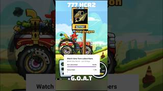 Hill Climb Racing 2 || G.O.A.T. || the power of Monster Truck Mastery || 777 HCR2 || #hcr2 #777_hcr2