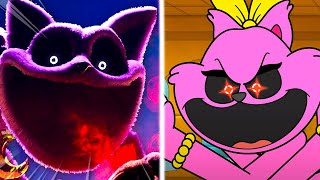 СЕСТРА КЭТНЕПА - НОВЫЙ ПЕРСОНАЖ ПОППИ ПЛЕЙТАЙМ 3 - CATNAP Has an EVIL TWIN SISTER! Cartoon Animation