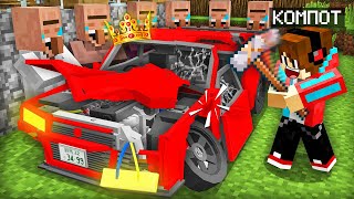 ЗРЯ МЫ СДЕЛАЛИ ЭТО С МАШИНОЙ МЭРА В МАЙНКРАФТ | Компот Minecraft