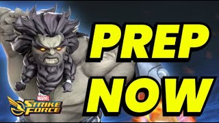 PREP NOW! BLASTAAR TRIAL TEAMS REVEALED! DO NOT OVER BUILD! SEPT 2025 | MARVEL Strike Force