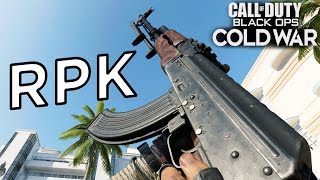 RPK (AK-47) Gameplay | Call of Duty Black Ops Cold War (PS5)