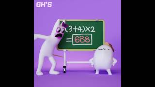 Math is so easy | GARTEN OF BANBAN | GH&#39;S ANIMATION