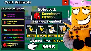 Я СОЗДАЛ СЕКРЕТНЫЙ КРАФТ САМОГО РЕДКОГО БРЕЙНРОТА! УКРАДИ БРЕЙНРОТ ROBLOX Steal a Brainrot