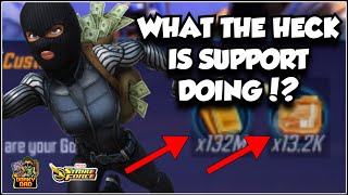 Big Support Screw Ups + The Double Down! | Knull Event Shenanigans! | Marvel Strike Force | MSF