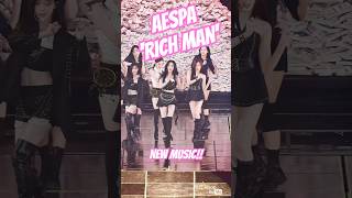 Aespa NEW!! &#39;Rich Man&#39; First Live #aespa #karina #winter #ningning #giselle #richman #aesparichman