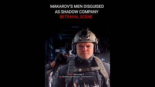 Makarov&#39;s Men Who are disguised as Shadow Company killed A Shadow Squad and stole the Gas Canisters
