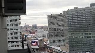 Виды Москвы с высотки на Новом Арбате. Январь 2022. Views of Moscow, New Arbat
