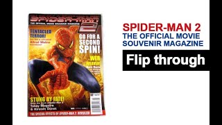 Spider-Man 2 The Official Movie Souvenir Magazine Flip Through