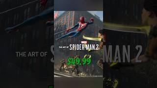 THE ART OF SPIDER-MAN 2 BOOK #marvel #spiderman2