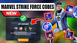 MARVEL STRIKE FORCE CODES 2025 - FREE REWARDS MARVEL STRIKE FORCE 2025
