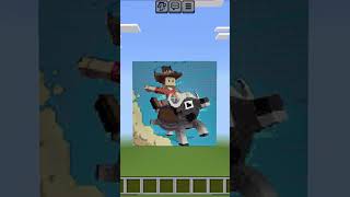 Minecraft pixel art 🎮🔥🧱 #minecraft #shorts #fyp 