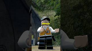 Did you know these 4 amazing details in Lego Jurassic World? #videogames #legojurassicworld