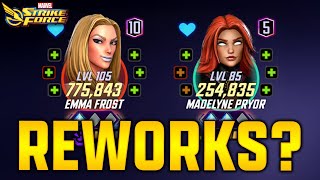 MADELYNE PRYOR REWORK - DANGER ROOM BACKLASH - MARVEL Strike Force - MSF
