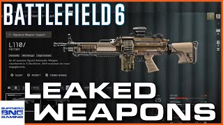All Leaked Weapons - Battlefield 6