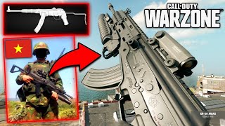 Vietnam Army loadout - STV-380 and K-50M in Warzone Season 3 Win Gameplay Showcase