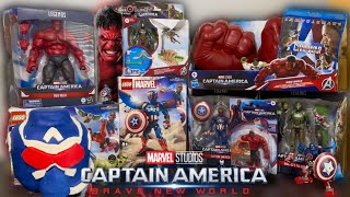 CAPTAIN AMERICA BRAVE NEW WORLD TOY HAUL!!!